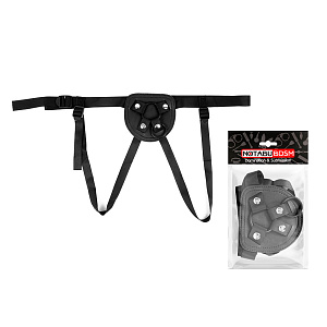 Регулируемые трусики для страпона NoTabu со сменными колечками